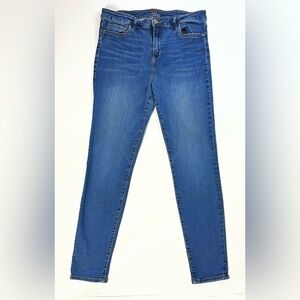 Kut from the Kloth Women’s Size 16L Skinny Blue Jean Stretch Dark Wash High Rise